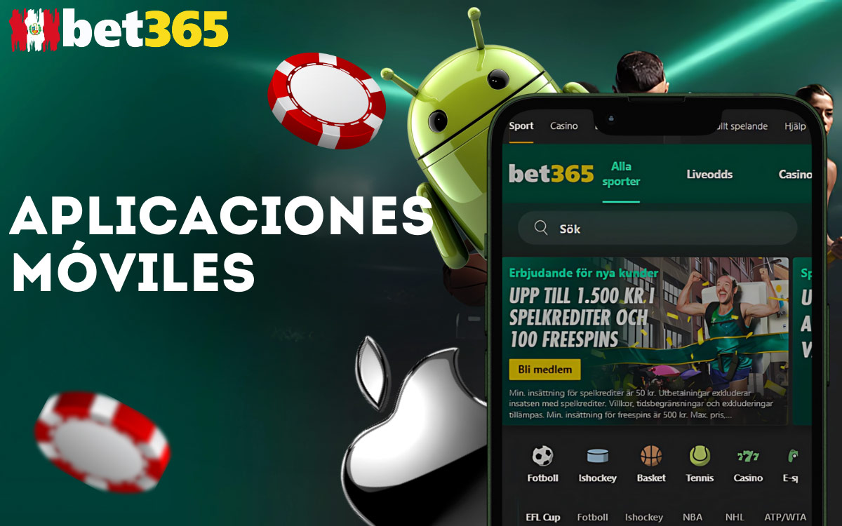 Bet365 Aplicaciones móviles