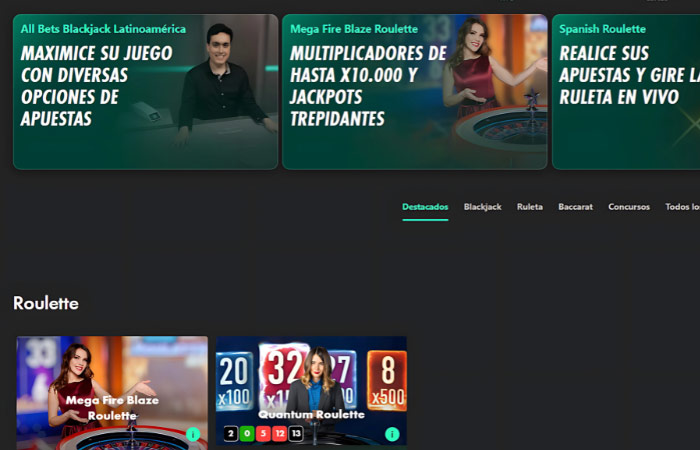 bet365 Casino en vivo